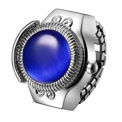 Ring Watch Opal Free Cute Antique Ring Watch Numerals Analog Waterproof Quartz Watch Alloy Stainless Steel Silver Birthday Christmas Day Girlfriend