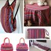 50X150cm Striped Jacquard Boho Style Fabric Cloth Handcraft Geometric Thick Fabrics Home Wall Decoration Sewing Handbag Garments