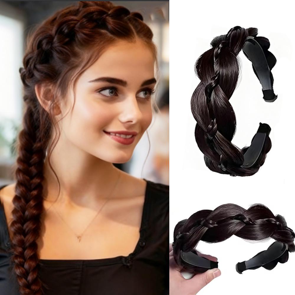 Žáruvzdorná pletená čelenka v korejském stylu pro každodenní nošení žen