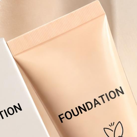 Skin Friendly Foundation 30G Color Changing Liquid Foundation, SPF 50 Natural Deep Tone Pore Coverage Long-Lasting Lightweight Makeup Concealer