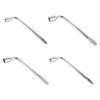 4pcs Hexagon Lug Wrench with Hexagon Socket for Automotive Tire Repair and Emergency Situations Professional