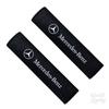 2pcs Car Seat Belt Pad Protector Cover Pading Pad For Mercedes benz W203 W204 GLC CLA Interior Mouldings TZHJ-AMG Accessories QX3