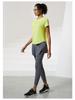 Damen Schnelltrocknendes Reflektierendes Mesh-Top - Atmungsaktives Rundhals Kurzarm für Laufen & Aerobic