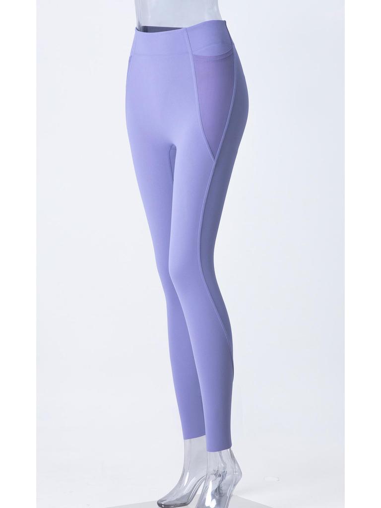 NUT Damen High Waist Pfirsich Po Yoga Hose - Mittlere Stärke, Nahtlose Schlankmachende Sporttights für Outdoor-Fitness