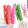 3.5cm Mini Wooden Clips, Laundry Clips, Colorful Photo Clips, Wedding Photo Paper Pegs, Display Clips, Thumb Tacks, Durable Multi-Function for Booths,