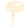 Outdoor Wine Table Foldable Mini Wooden Picnic Table Wine Rack Support Holder for Party