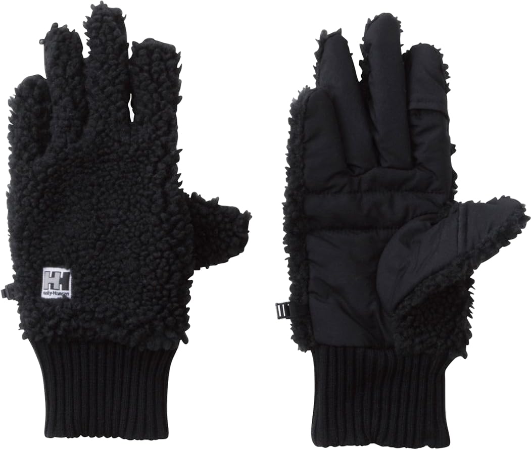 

Перчатки Helly Hansen Fiber Pile Thermo Ветрозащитные и Толстые Размер L, Устойчивые к Холоду, Флисовые, Черные, чёрный