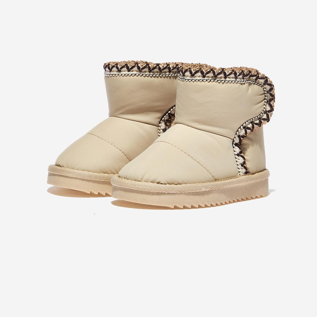 [ABC SELECT] Ethnic Padded Boots [K7115-BEIGE]