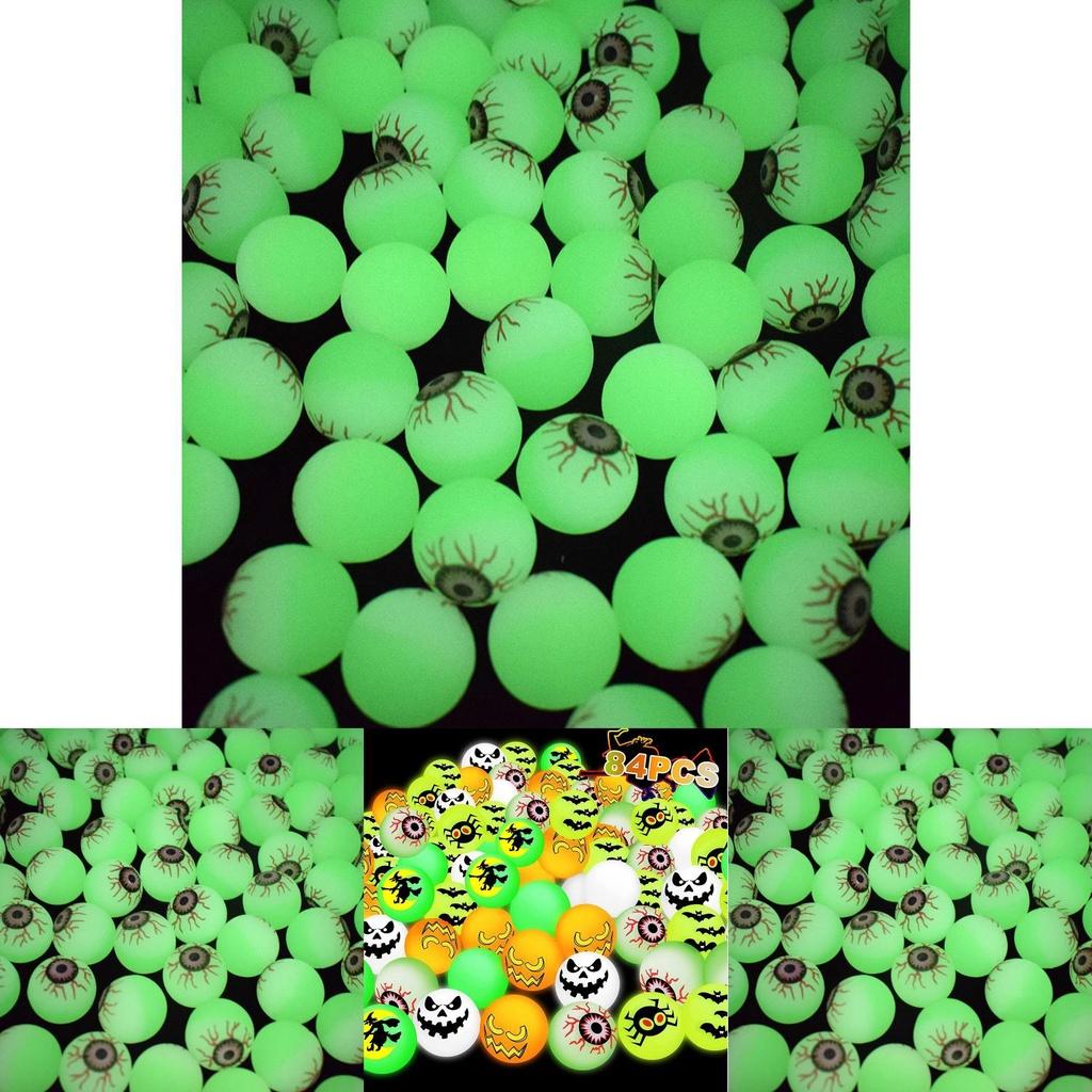 Exciting 32 Elastic Ball Toy With Vibrant Glow For Halloween