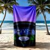 Manchester City Beach Towel Super Soft Microfiber Quickdry Fabric Comfortable Lightweight