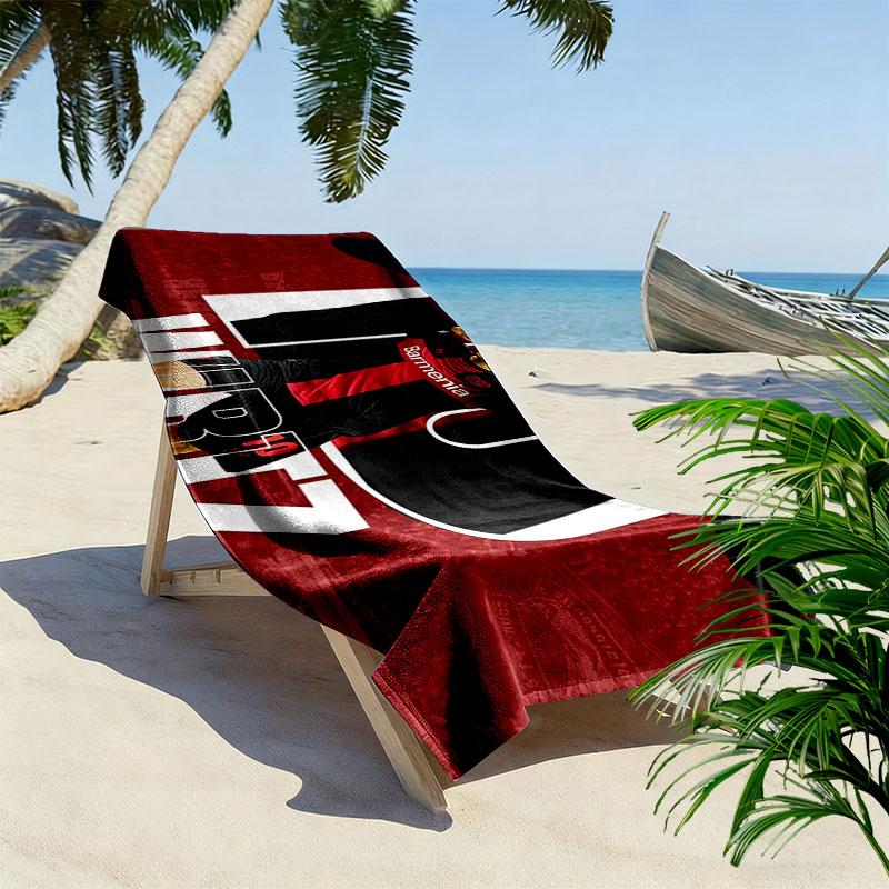 Wirtz Print Beach Towel, Large Soft Quick Dry Towel for Beach Camping Swimming