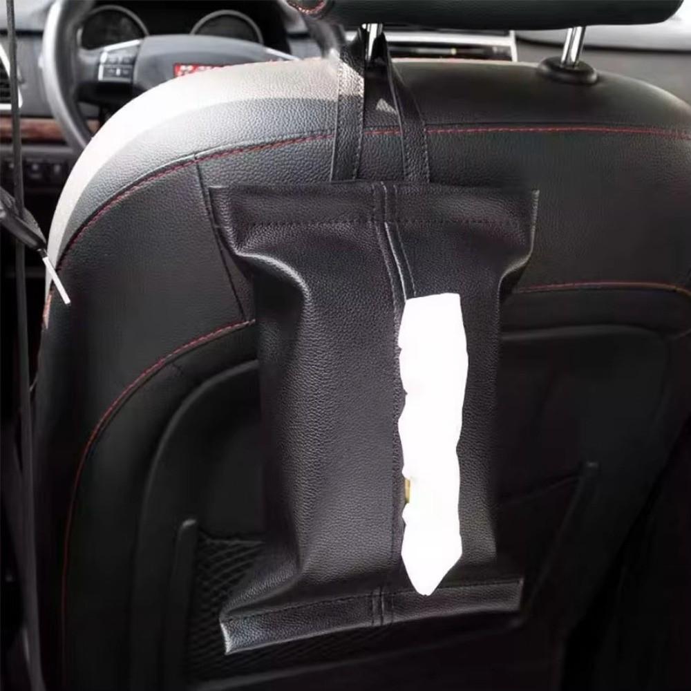 Multi-Function Car Tissue Box Car Interior Car Storage Box Premium Tissue Cover  Car Seat Area