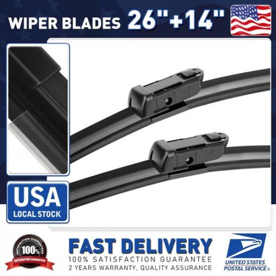For Chevy Trax 2013-2021 OEM Front Windshield Wiper Blades One Set Of 26 /14