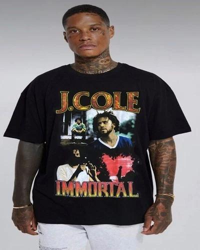 J COLE IMMORTAL RAP HIP HOP T-Shirt Men s SIZES XXL
