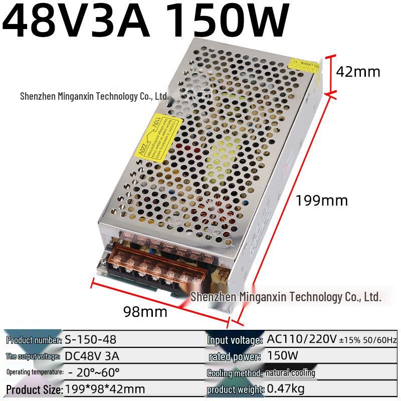 220V to Multi-Voltage Switching Power Supply for LED Strips and Monitors (5V, 12V, 24V, 36V, 48V; 5A-30A)