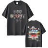 ZX Rapper Bad Bunny Album Cover Tshirt Debi Tirar Mas Fotos DTMF Graphic T Shirts Men Women Fashion Hip Hop Tshirts Streetwear