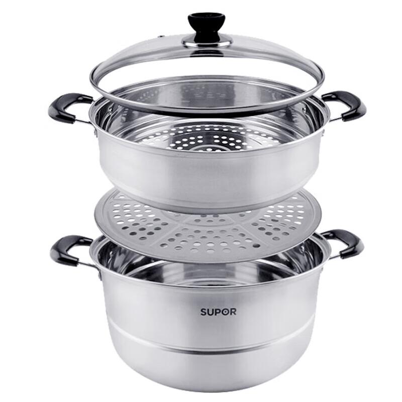 Supor Edelstahl-Doppeldampfgarer