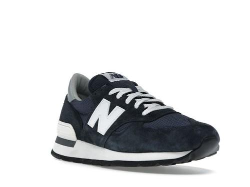New Balance 990v1 Made In USA Low Navy White - M990NV1