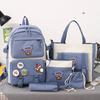 Student Backpack With Oxford Fabric For School Use And Breathable Waterproof Comfort