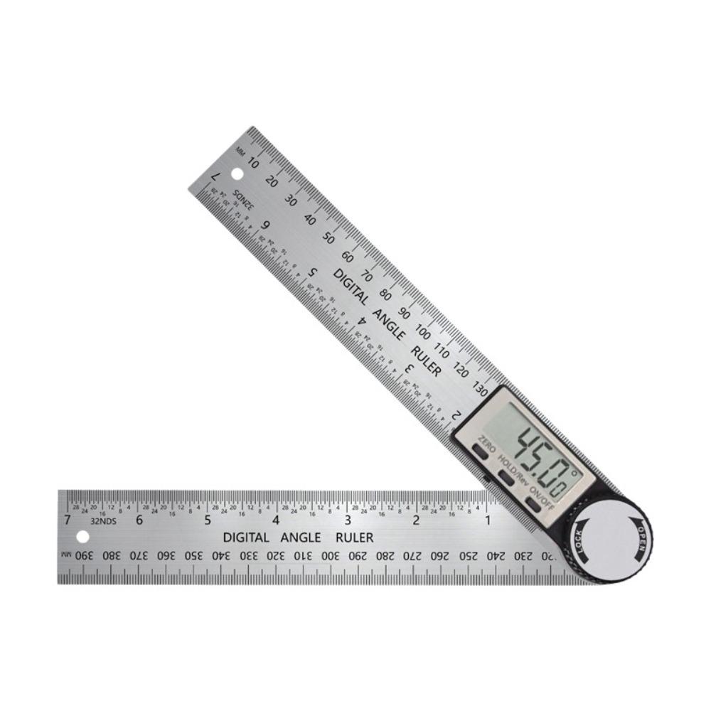 High Accuracy Protractor Digital 360 Degree Electronic Angle Meter  Angle Length Measuring