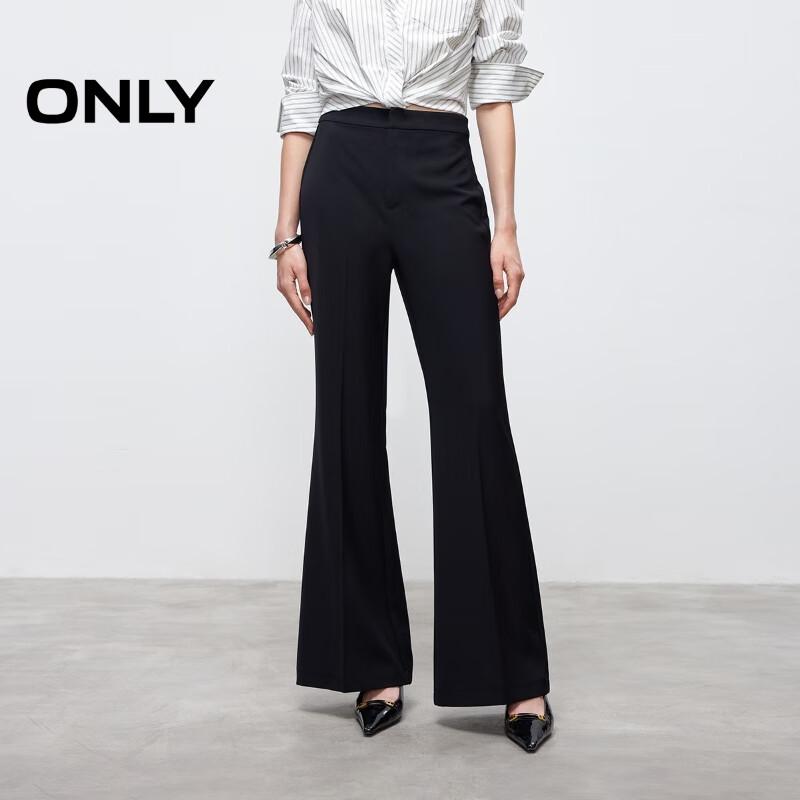 

ONLY Women s High-Waist Micro-Flare Suit Trousers XS