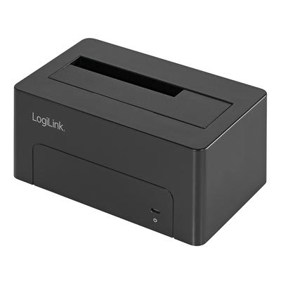 LogiLink Docking Station Fast Transfer, USB 3.1 Gen 2 Dock SATA 2.5/3.5"
