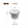 Reusable Sauce Cup with Macaron Lid - 304 Stainless Steel, 40/50/70ML, Portable Dipping or Seasoning Dish.