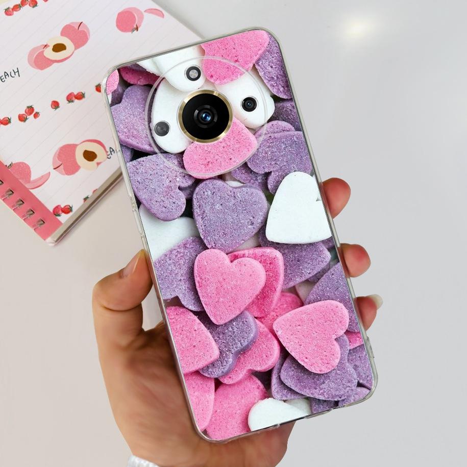 For Realme 11 Pro Plus Case RMX3740 RMX3741 Phone Cover Fashion Flower Butterfly Soft Silicone Funda For Realme 11 Pro 5G Bumper