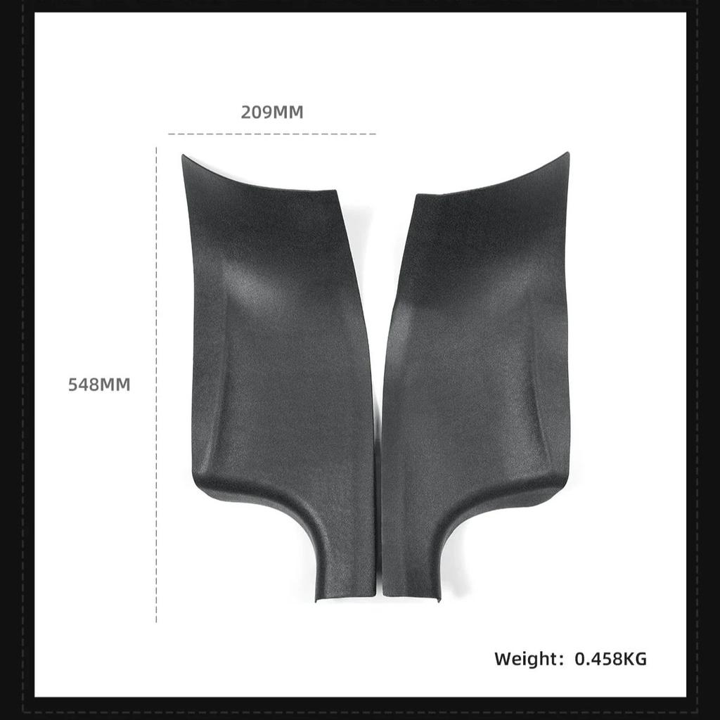 Für Tesla Model Y 2025 Hintere Türschwellerschutzleisten Tür Willkommen Pedalschwelle Schmutzabweisende Matte TPE Zubehör