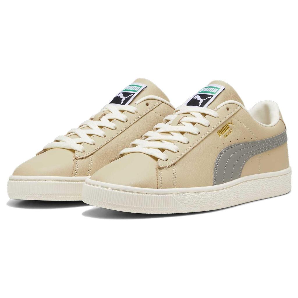 Puma Кеды Basket Classic Xxi Низкие Скейтбордические Унисекс Бежевый Серый 399840-02