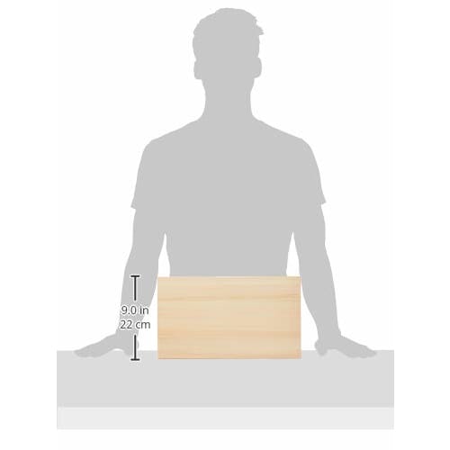 Kaneko Sogyo Cutting Board (Laminated) with Coating, Large, Hinoki, Japan, AMNK403