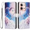 For Xiaomi Redmi 15C 4G (Global) (171mm)/Xiaomi Poco C85 4G Wallet Case Pattern Printing PU Leather Phone Cover with Lanyard