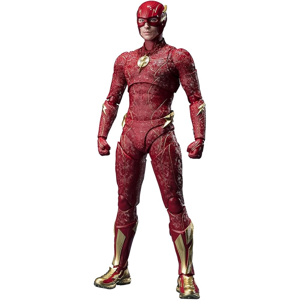 TAMASHII NATIONS SHFiguarts Flash (Вспышка) Приблизительно 150 мм ПВХ и АБС окрашенная подвижная фигура