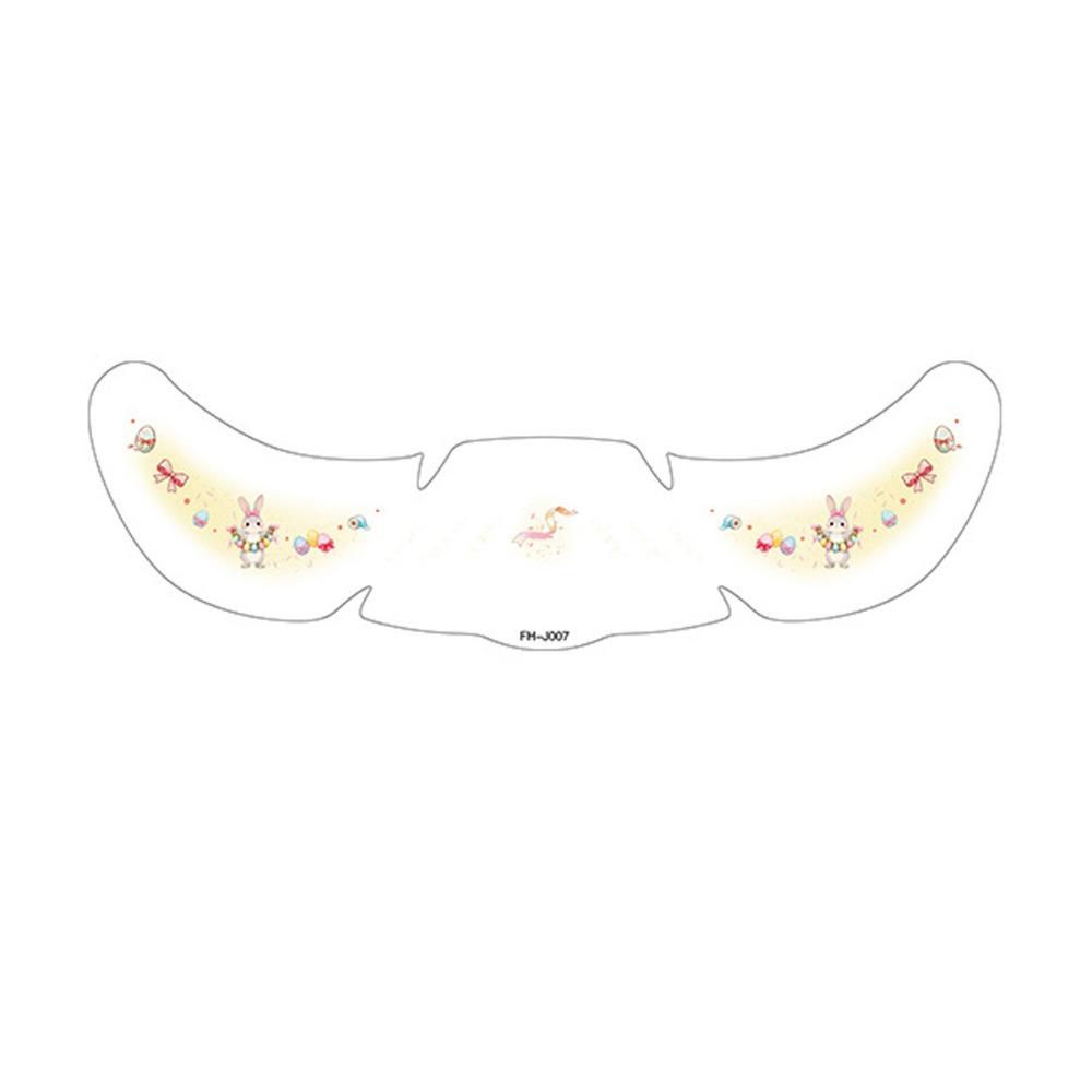 Long Lasting Easter Face Stickers Rabbit Freckle Tattoo Face Temporary Tattoo  Music Festival