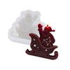 Santa Clause Silicone Mold Christmas Themed Silicone Mold For Candle Soap Making Christmas Party Home Decorations