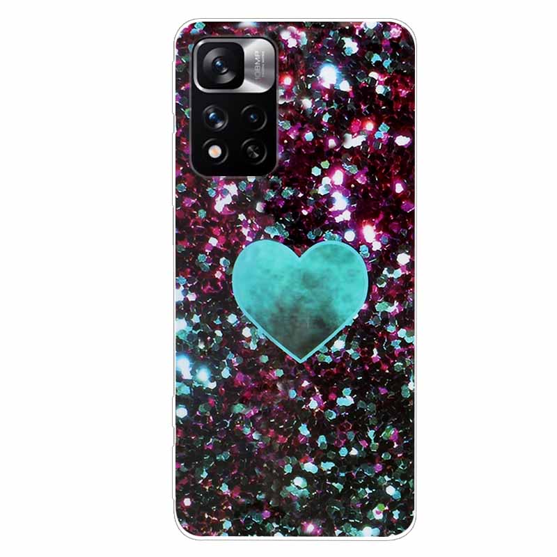 Custodia Per Xiaomi Redmi Note 11 Pro+ 5G Cover Silicone Morbida Cover Posteriore Per Redmi Note 11 Pro Plus 5G Fundas Globale Carino