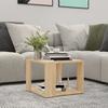Coffee Table, Sonoma Oak, 40X40X30 Cm, Wood-Based Material