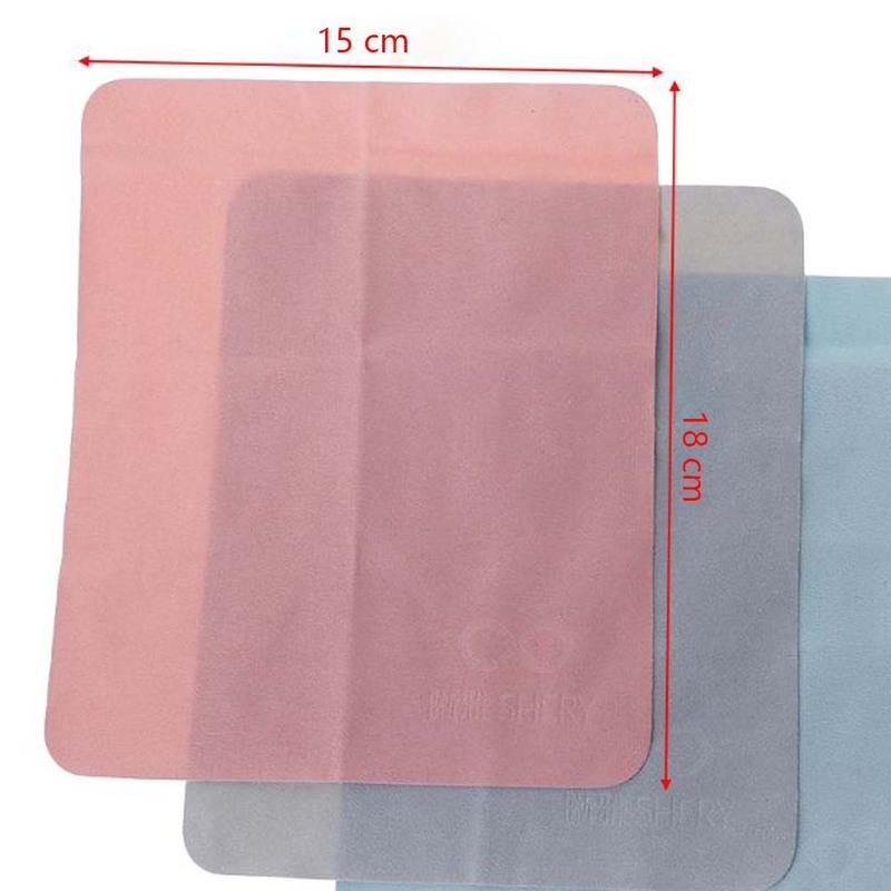 5 colors Microfiber Phone Screen Cleaning Wipe Lens Clothes Glasses Cloth Glasses Clean
