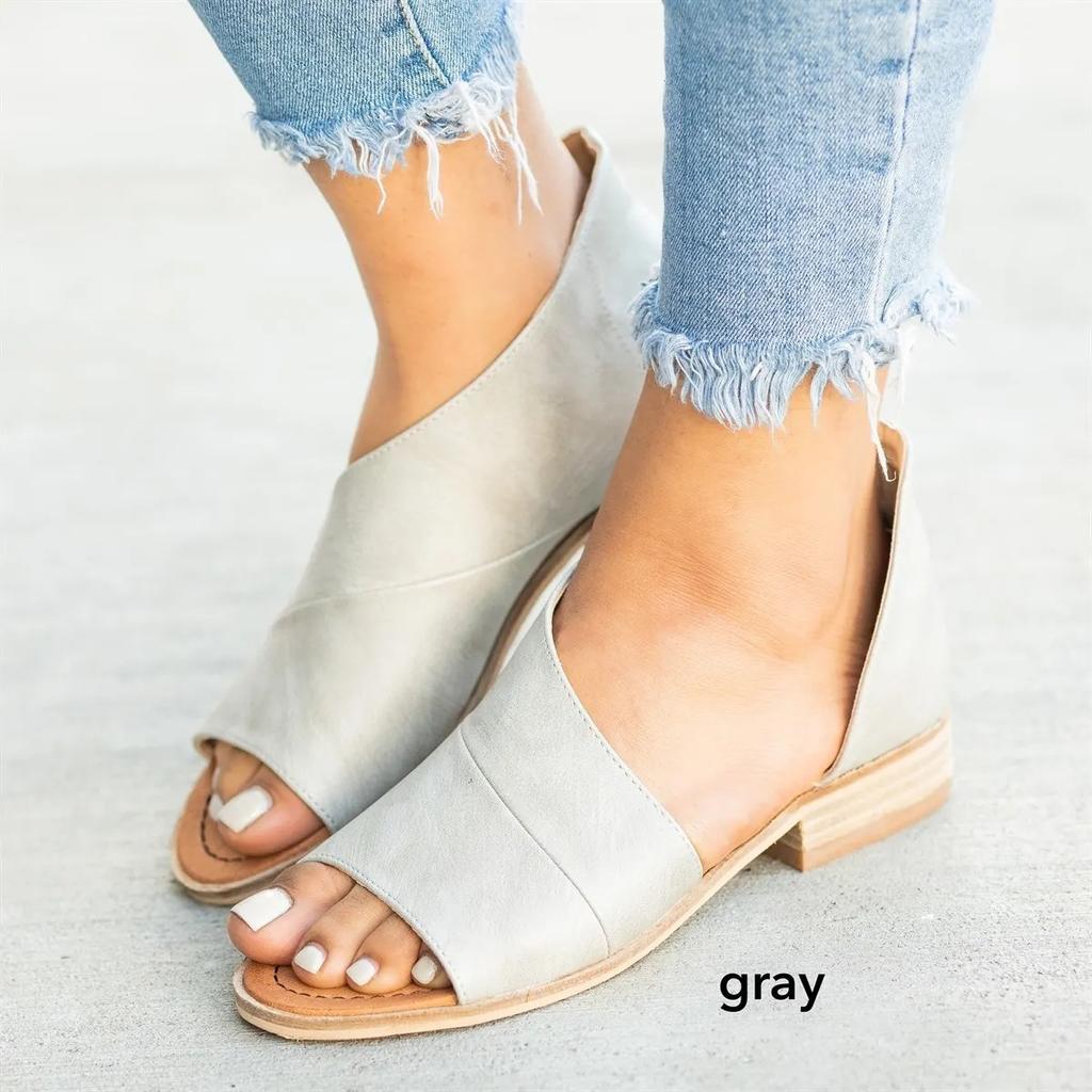 Sandals New Year's New Hollow Flat  Shoes Sandals