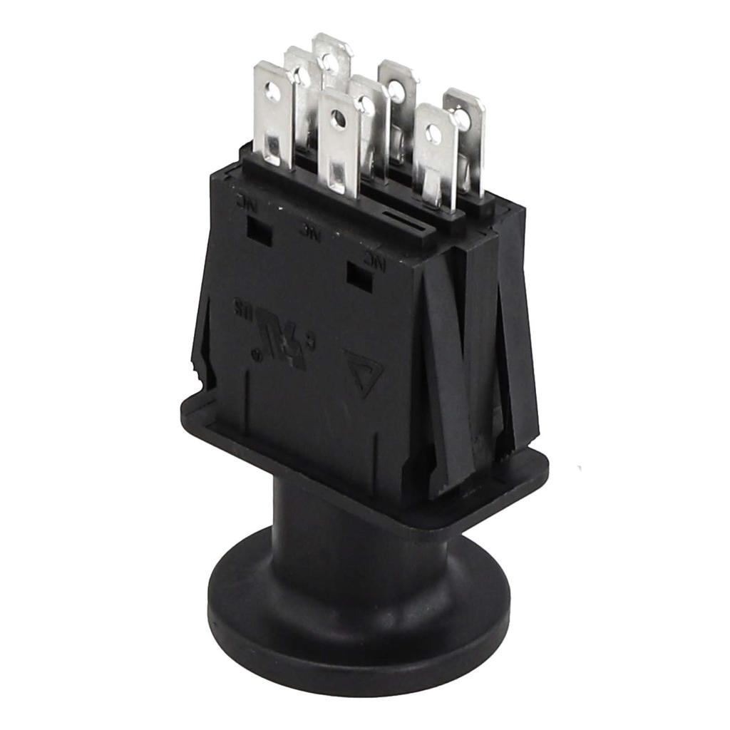 Equipment Repair Black Blade Clutch Switch 7.7 * 4.3 * 3.8cm Operates At 9-16VDC Secure Connection Simple Installation Process