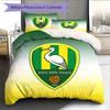 ADO Den Haag Pattern Bedding Quilt Set  Home Decoration  Gift (1 * Duvet Cover + 2 * Pillowcase  Without Core)