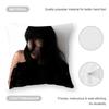 Honey Dijon Cushion Cover Anti-dustmite Pillowcase Invisible Zipper Silky Short Plush Sofa Cushion Cover