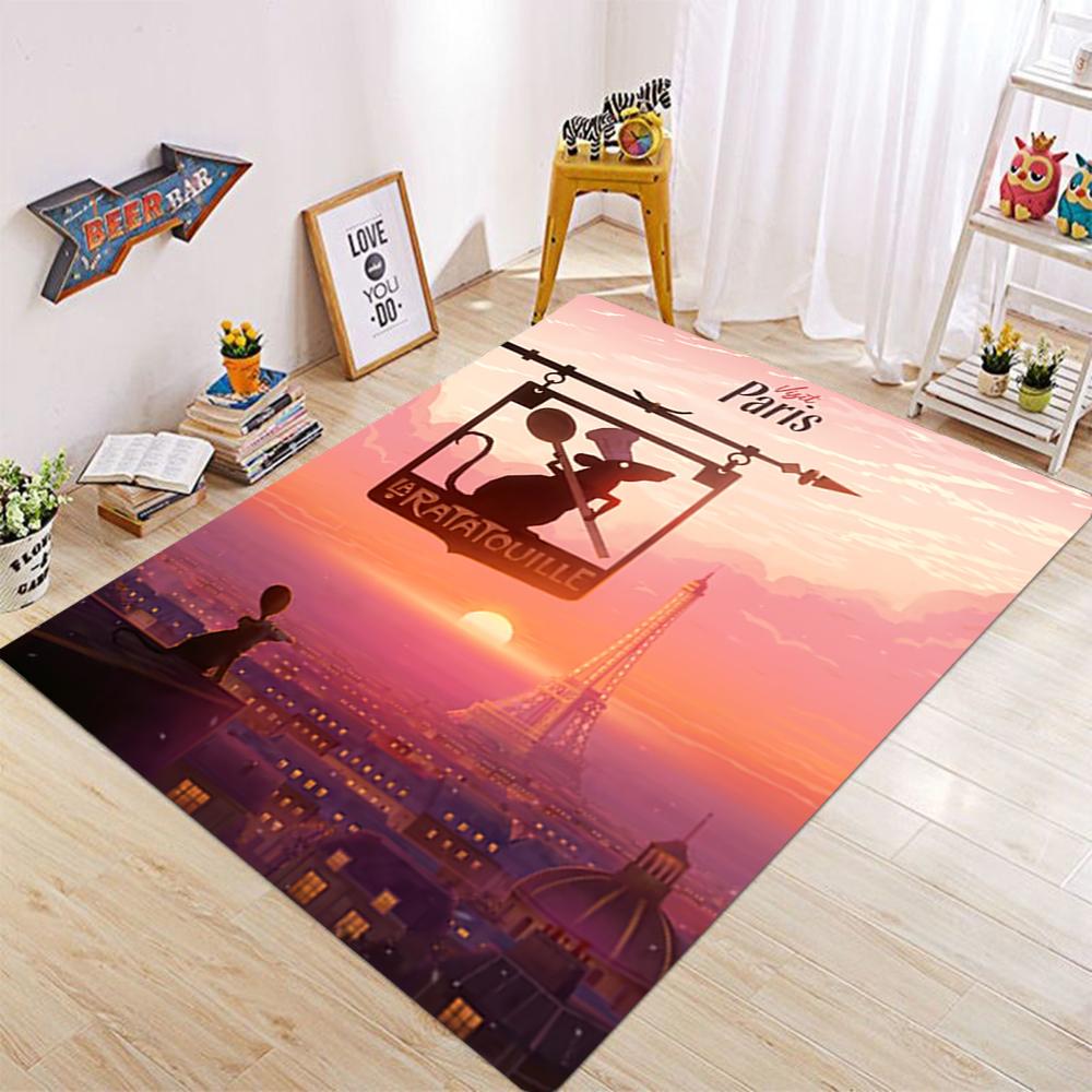  Disney Pixar Cartoon Carpet Children's animation movie game crawling carpet Children's room decoration carpet washable