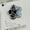 Korea Cute Glitter Flower Phone Griptok Grip Tok Stand Holder For iPhone Universal Accessories Finger Tips Bracket