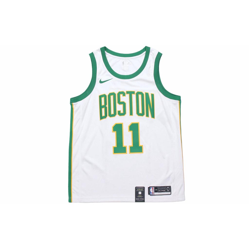 Nike Basketball Jersey Mens White Green AJ4596-101