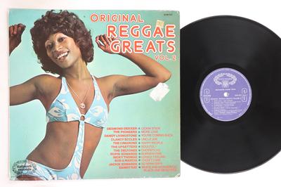 LP Record VARIOUS - Original Reggae Greats - Vol. 2 SHM827 Hallmark Record 1974 UK Reggae, Ska & Dub Used