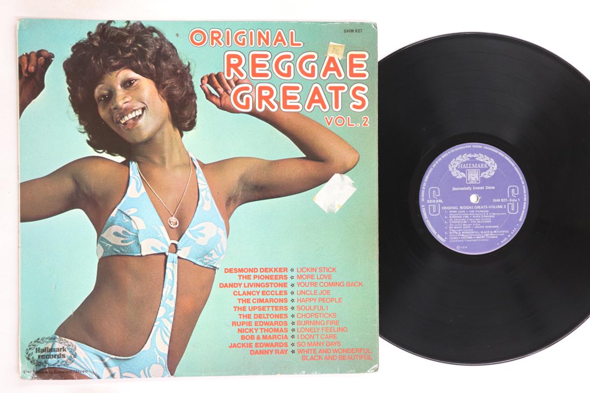 

LP Record VARIOUS - Original Reggae Greats - Vol. 2 SHM827 Hallmark Record 1974 UK Reggae, Ska & Dub Used