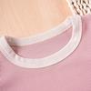 Boys Girls Ribbed Summer Outfit Set Toddler Short Sleeve T Shirt Shorts Children 2Pcs Clothes Sets Korean