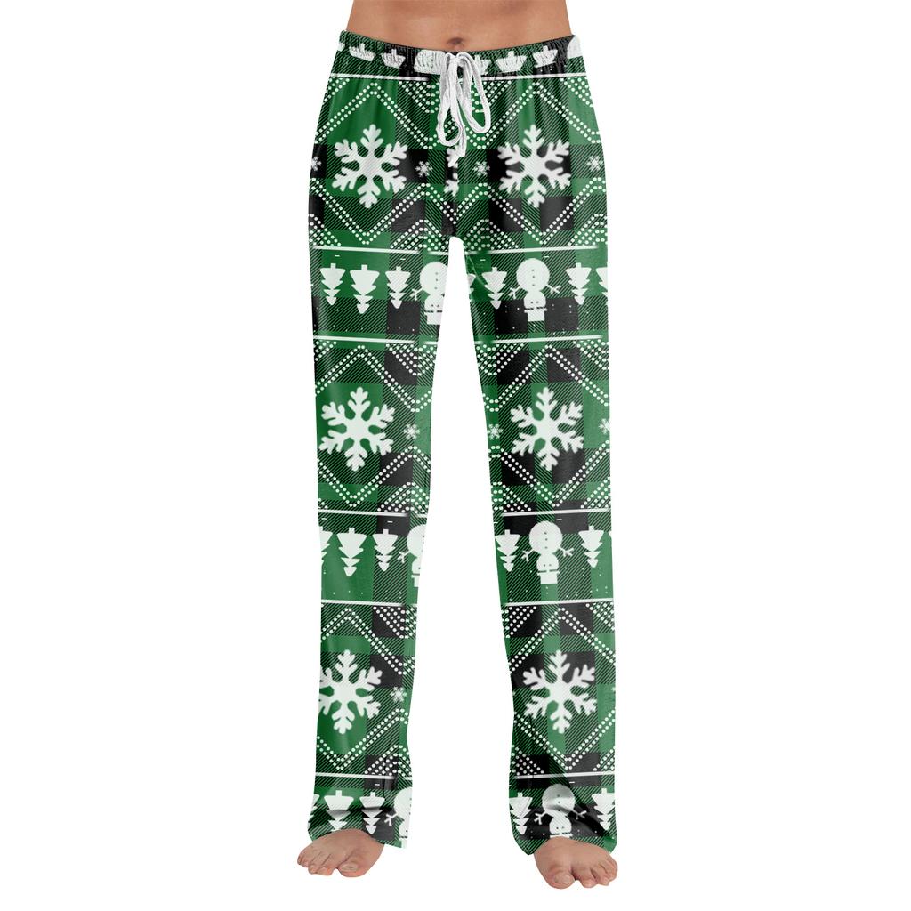 Anime-Pyjamahose, Nachtwäsche, lässige Hose mit Kordelzug und elastischer Taille, bequeme, gerade, lockere Yoga-Hose