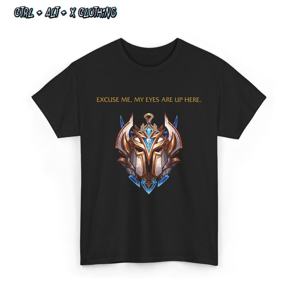 

Забавная унисекс футболка ранга Претендент в League of Legends, футболка для геймера в подарок, LOL Excuse M